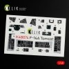 KELIK K48074 F-14A TOMCAT INTERIOR 3D DECALS FOR ITALERI KIT 1/48